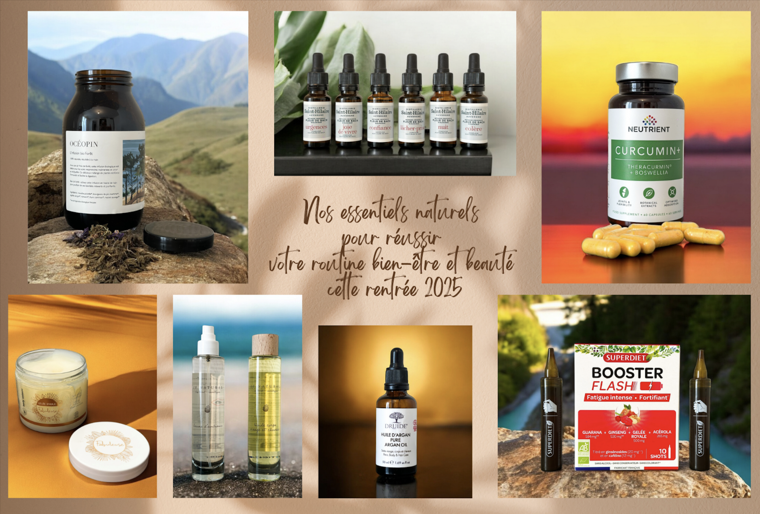 Lire la suite à propos de l’article Nos essentiels naturels pour réussir votre routine bien-être et beauté cette rentrée 2025
