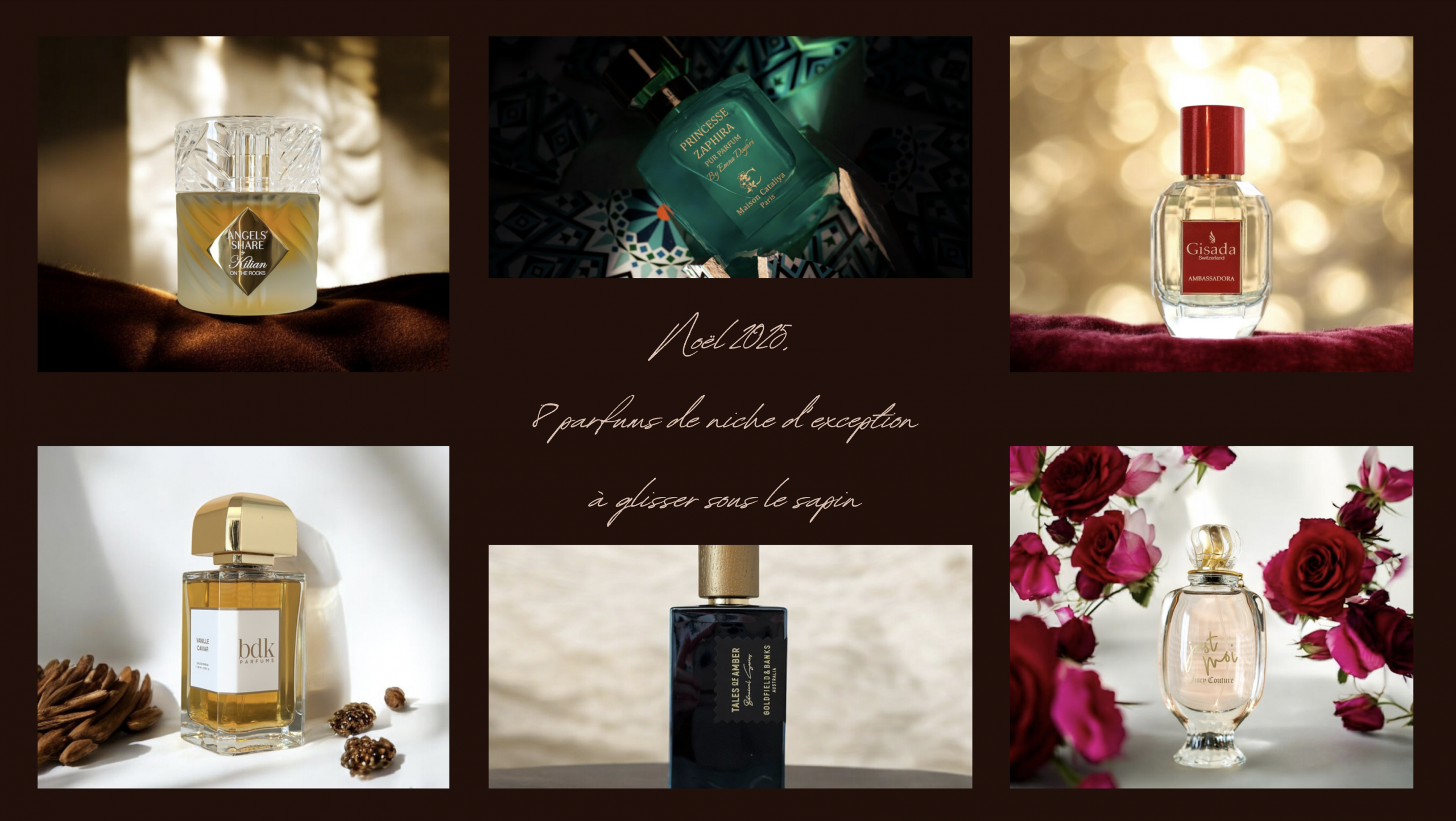 Lire la suite à propos de l’article Noël 2025, 8 parfums de niche d’exception à glisser sous le sapin
