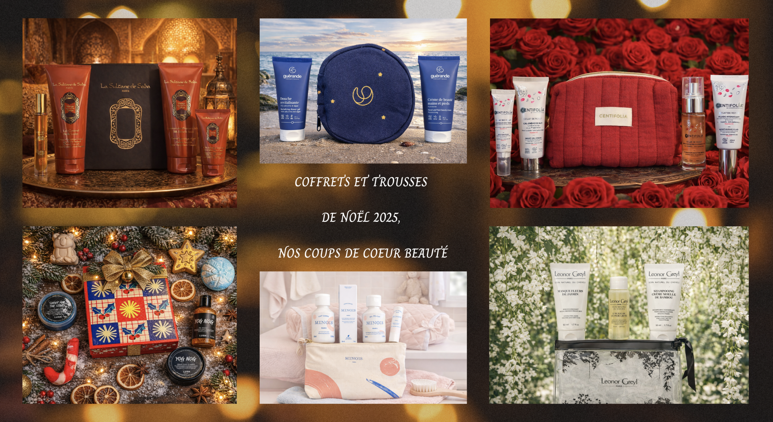 Lire la suite à propos de l’article Coffrets et trousses de Noël 2025, nos coups de coeur beauté