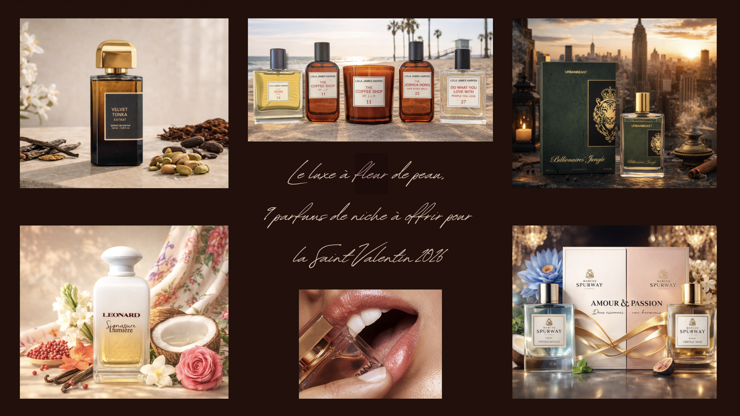 Lire la suite à propos de l’article Le luxe à fleur de peau, 9 parfums de niche à offrir pour la Saint Valentin 2026 