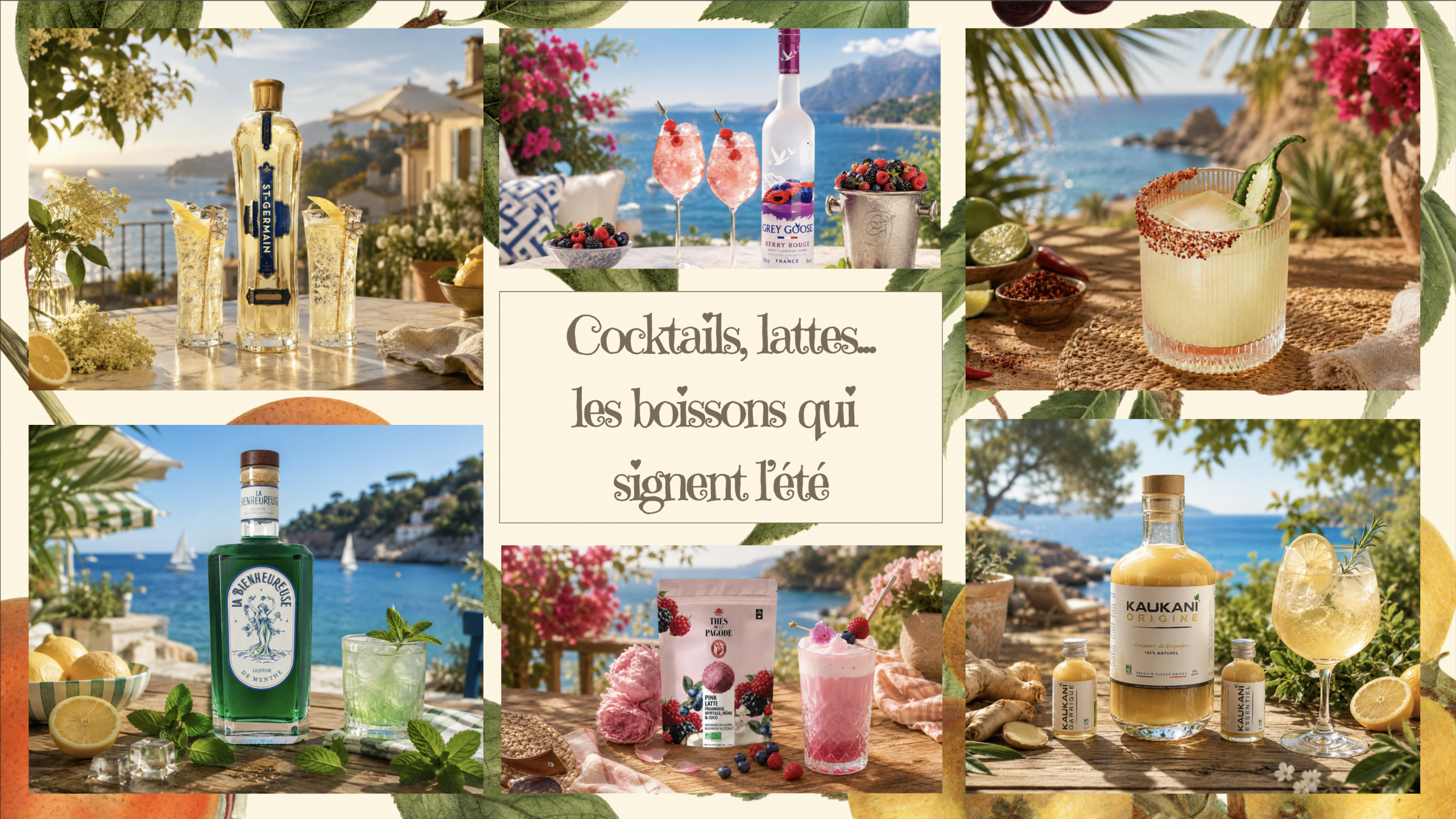 Lire la suite à propos de l’article Cocktails, lattes… les boissons qui signent l&rsquo;été