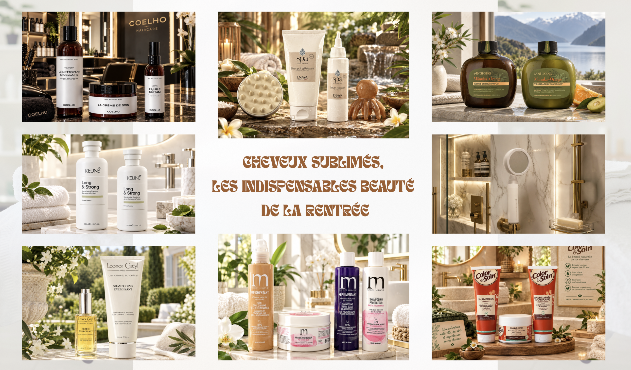 Lire la suite à propos de l’article Cheveux sublimés, les indispensables beauté de la rentrée